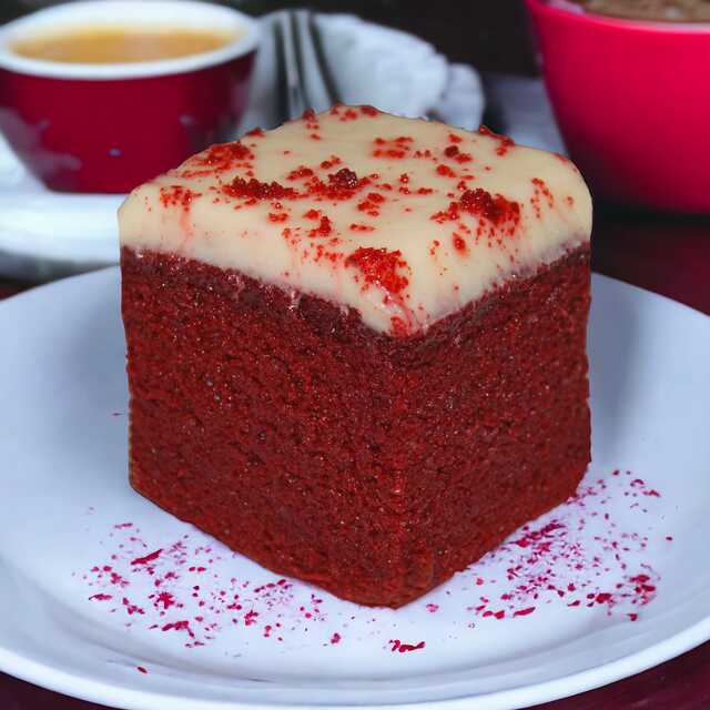 Red Velvet Cake Squares - Dozen