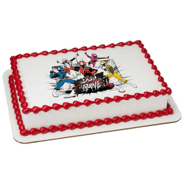 Power Rangers™ Ninja Steel PhotoCake® Edible Image®