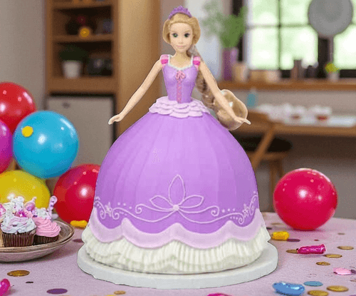 Disney Princess Doll Cake - Rapunzel