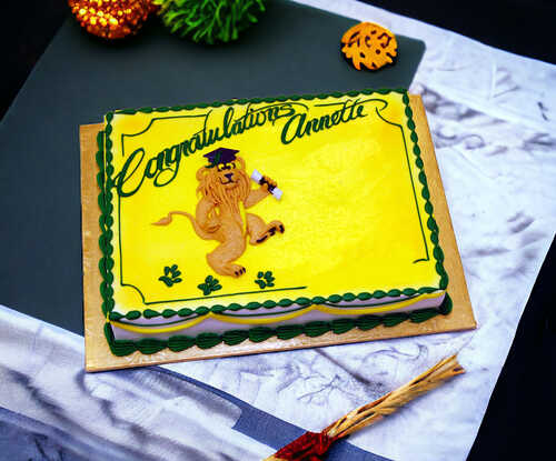 Dancing Lion Cake