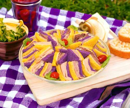 Tiger Sandwich Tray -  Geaux Tigers!!!