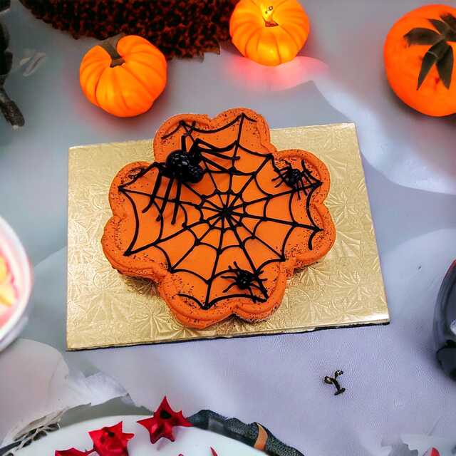 Spooky Spider Cupcake Cake