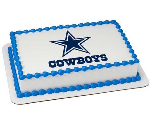 NFL - Dallas Cowboys PhotoCake® Edible Image®