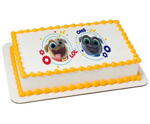Puppy Dog Pals Bingo and Rolly PhotoCake® Edible Image®