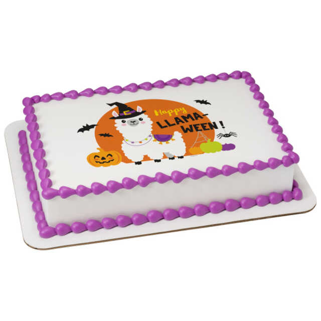 Happy Llama-ween! PhotoCake® Edible Image®