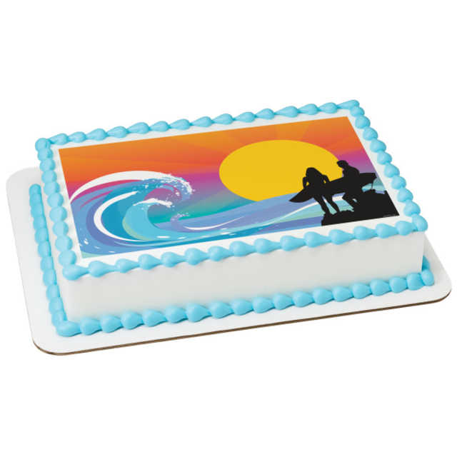 Surfing PhotoCake® Edible Image®