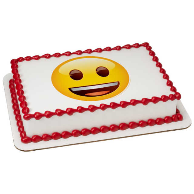 Emoji Smiley PhotoCake® Image