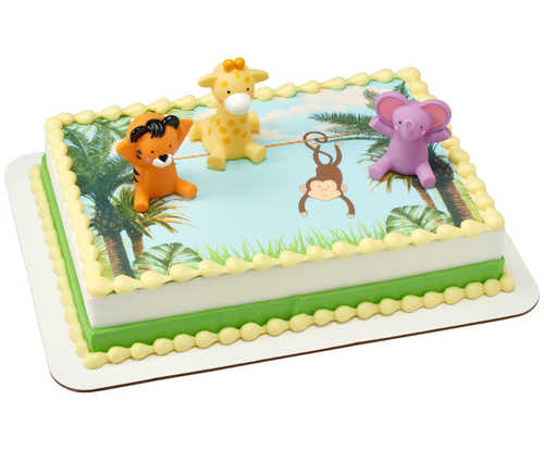 Bath Toys DecoSet® with Edible Image Background