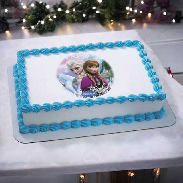 Disney Frozen - Sisters Edible Image PhotoCake® 