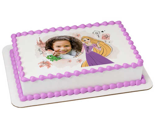 Disney Princess Rapunzel PhotoCake® Edible Image® Frame
