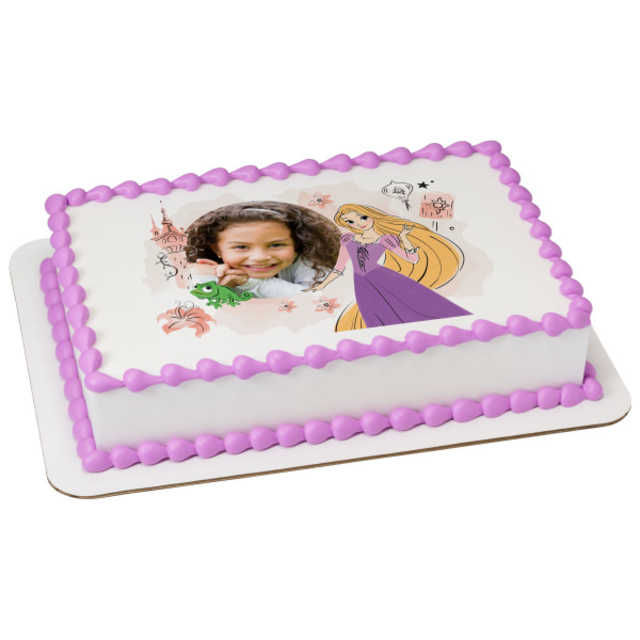 Disney Princess Rapunzel PhotoCake® Edible Image® Frame