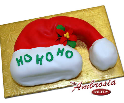 Fondant Santa Claus Hat
