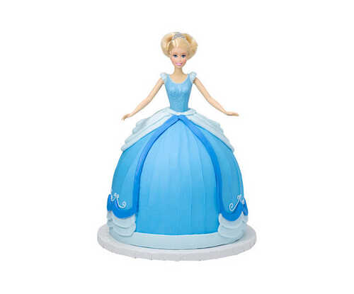 Disney Princess Cinderella Doll Cake