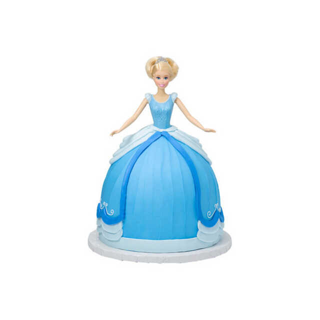 Disney Princess Cinderella Doll Cake