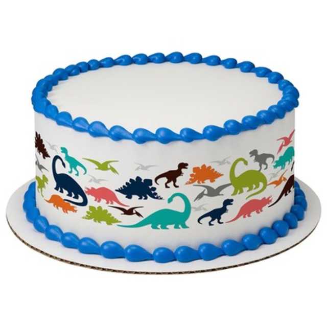 Dinosaur PhotoCake® Image Strips