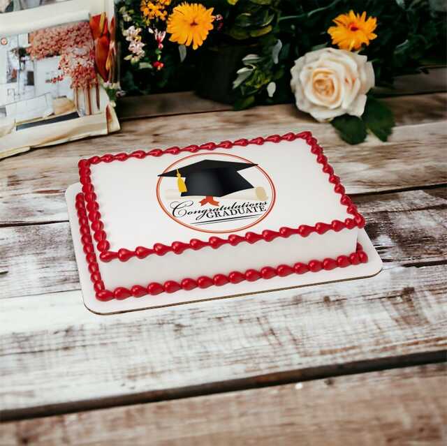 Grad Cap PhotoCake® Edible Image®