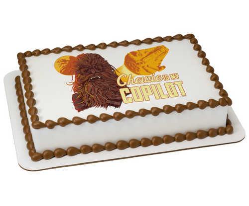 Solo: a Star Wars™ Story Chewie is my Copilot PhotoCake® Edible Image®