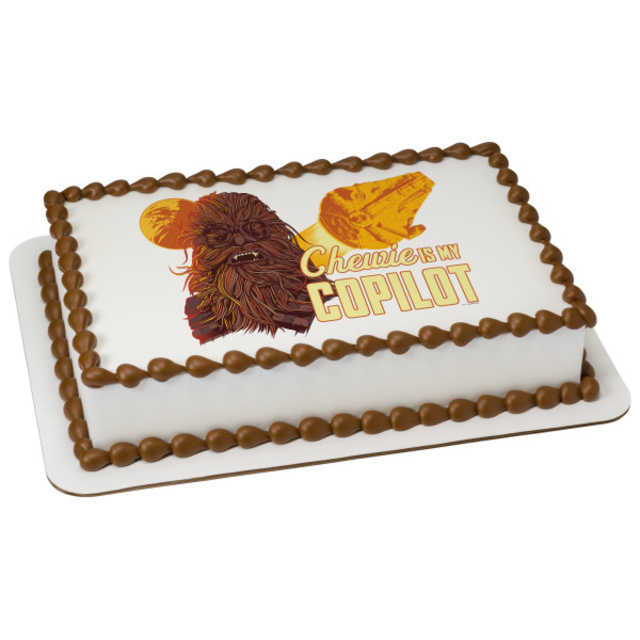 Disney - Solo: a Star Wars™ Story Chewie is my Copilot PhotoCake® Edible Image®