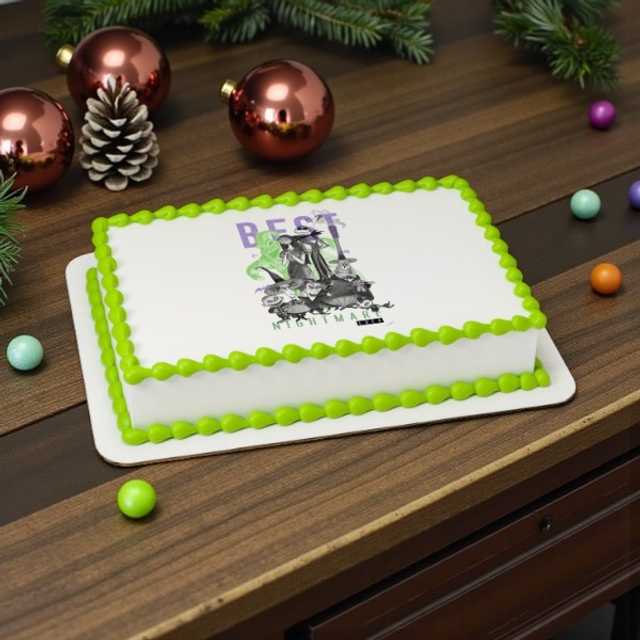 The Nightmare Before Christmas Best PhotoCake® Edible Image®