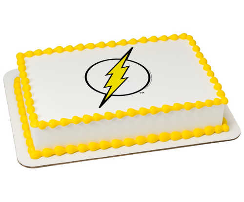 Justice League™ Flash PhotoCake® Edible Image®