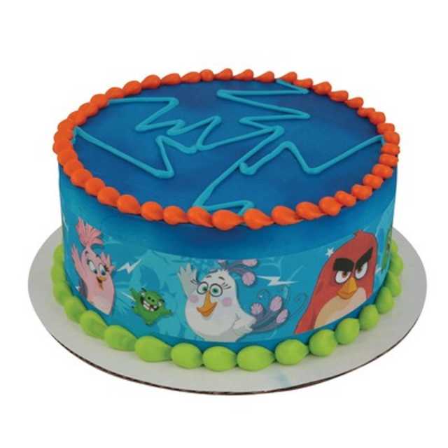 Angry Birds Better, Faster, Angrier PhotoCake® Image Strips