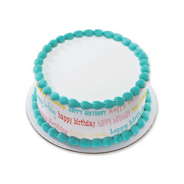 Birthday Blowout Candles PhotoCake® Image Strips
