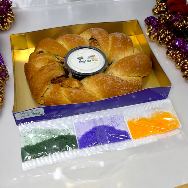 KIT -  Traditional King Cake for In-Store Pickup