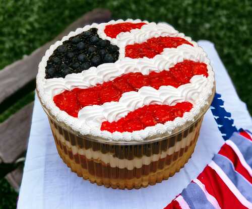 American Flag Trifle
