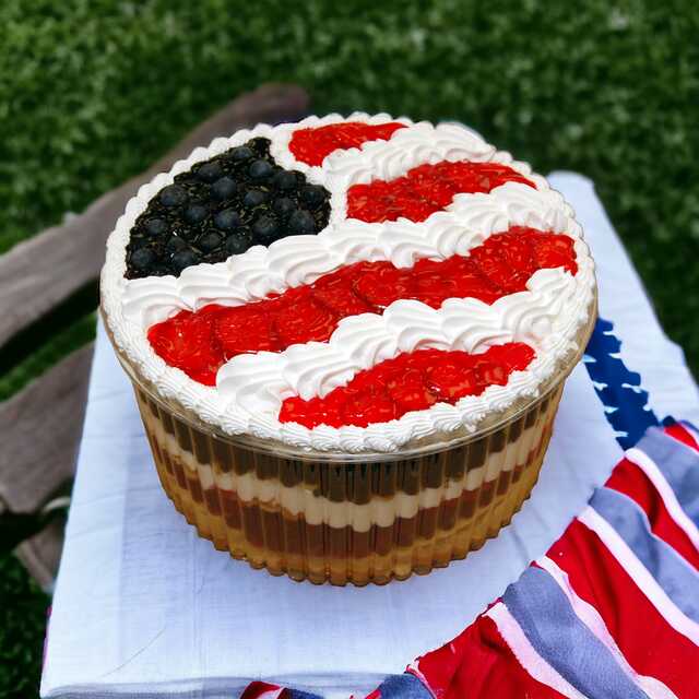 American Flag Trifle