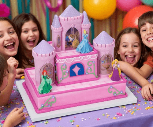 Disney Princess Castle DecoSet Kit Cake