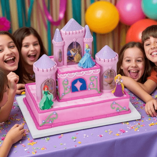 Disney Princess Castle DecoSet Kit Cake