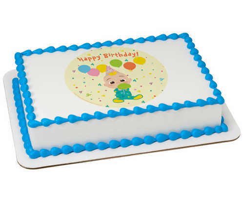 CoComelon™ Happy Birthday! PhotoCake® Edible Image®
