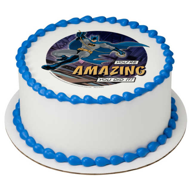 Batman™ You're Amazing PhotoCake® Edible Image®