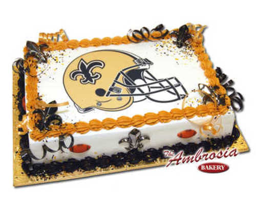 NFL SAINTS - Edible Image - PhotoCake®