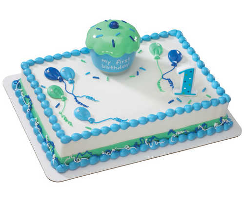 Cupcake Keepsake Blue DecoSet®
