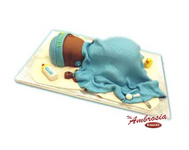 3-D Fondant Baby