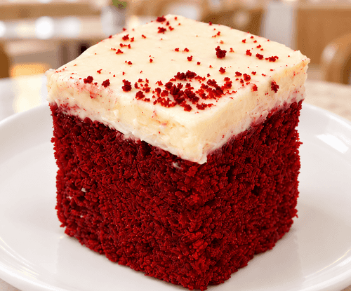 Red Velvet Cake Squares – 12 Count 🍰❤️