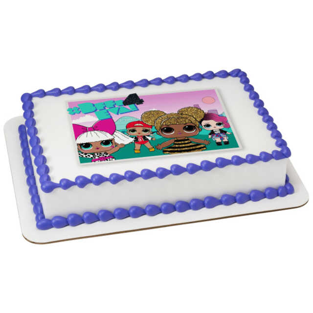 L.O.L. SURPRISE!™ You Glow Girl PhotoCake® Edible Image®