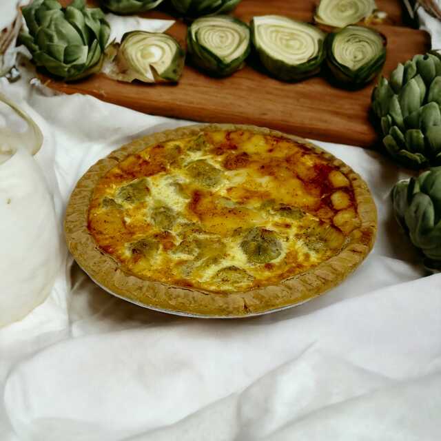 Artichoke Quiche 