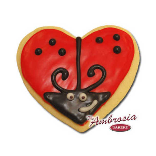 Love Bug Cutout Cookie