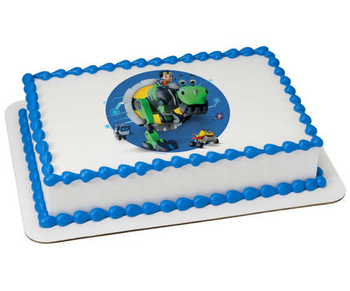 Rusty Rivets™ Time to Bolt! PhotoCake® Edible Image®