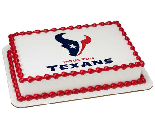 NFL - Houston Texans Team PhotoCake® Edible Image®