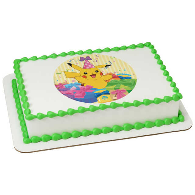 Pokémon Pikachu PhotoCake® Edible Image® / Pokemon