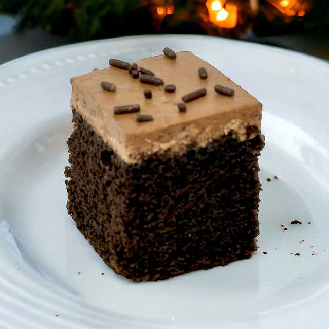 Chocolate Cake Squares - Dozen