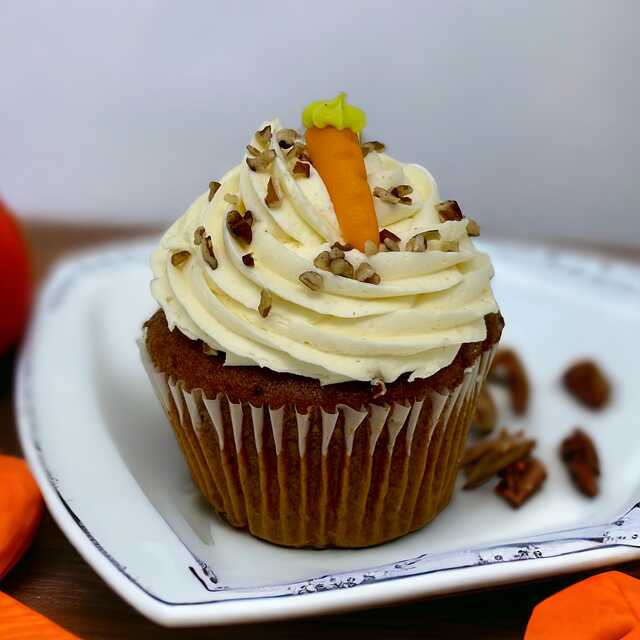 Carrot Cake Gourmet Cupcake