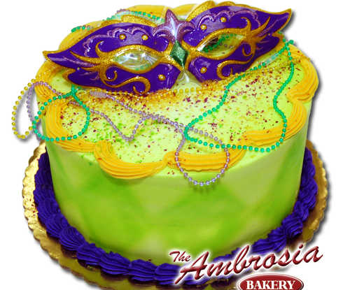 Mardi Gras Cakes