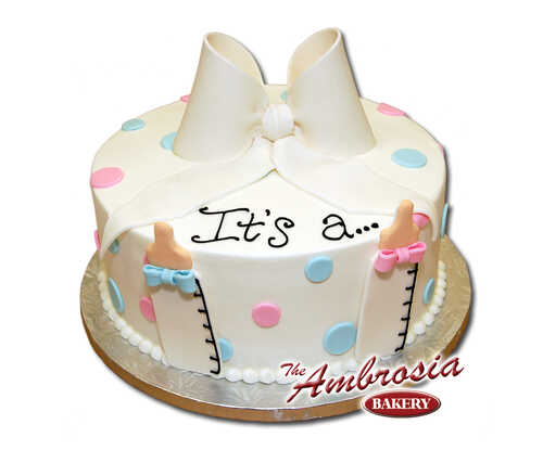 It's a... Baby Reveal Shower Cake