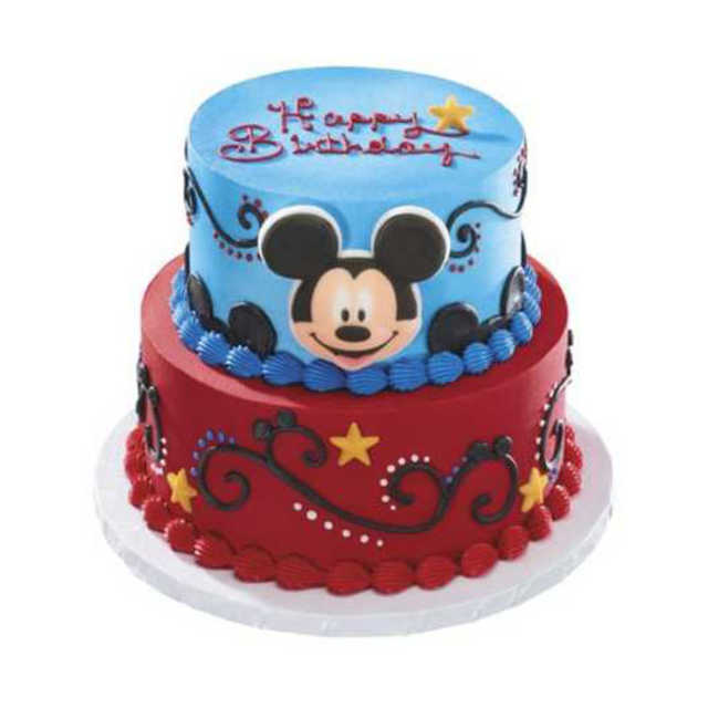 Disney's Mickey Mouse & Stars 2 Tier Cake