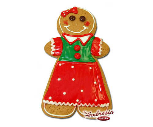 Large Gingerbread "Girl" Cookie