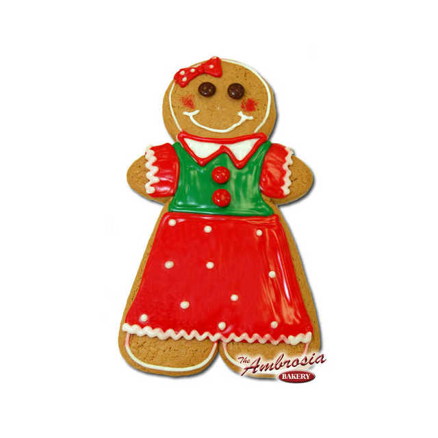 Large Gingerbread "Girl" Cookie